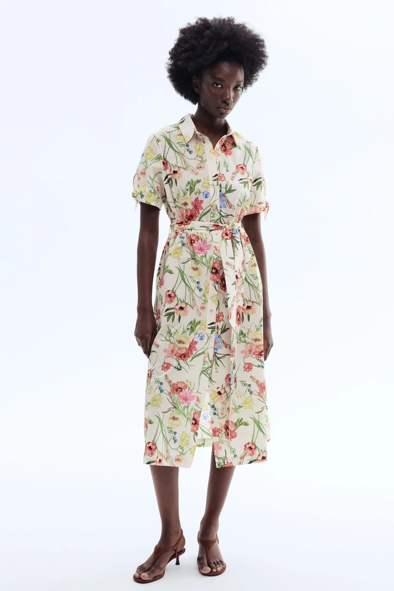 H&M Short-sleeved shirt dress