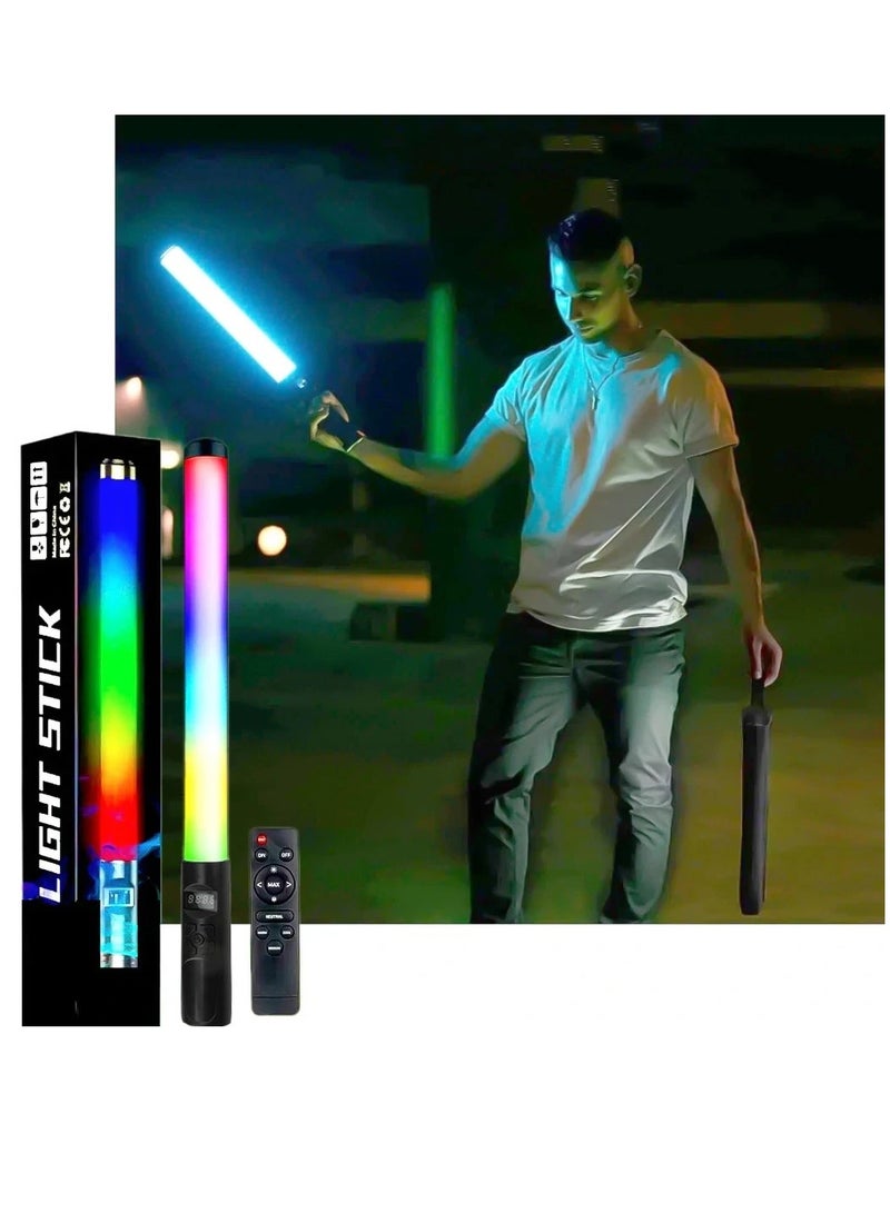 Rechargeable RGB Light Stick Photography with Multiple Lighting Effects - Image 2