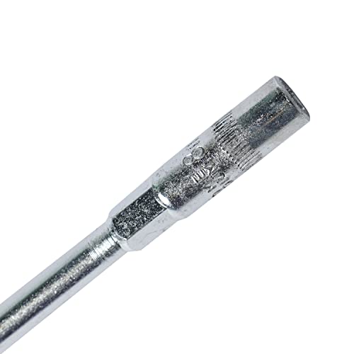 Eastman Y-Handle Socket Wrenches Set Of 1 Pcs, 8X10X12 Mm, Chrome Vanadium Steel & Knurled Sockets Satin Finish Selected Allow Steel Handle Tools (E-2220) - Image 5