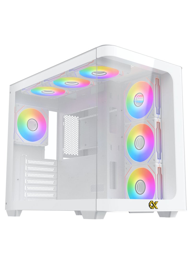 GCC GAMERS FENIX V2 Gaming Pc (Core i5-12400F, 32GB Ram, 1TB SSD, RTX3050 8GB, Air Cooler, Windows 11 Pro)  - Image 1