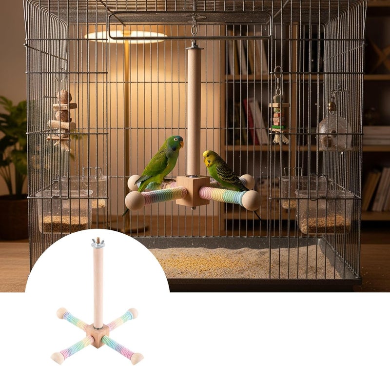 Extra part combo compatible Rotating Stand for Bird Cage - Decorative Wood Support with Cotton Rope for Avian Enclosures All consumer tier purchase options Tight fitted parts Multi-budget available picks Space saving design picks Reinforced edge Multi-price design picks Reliable daily use design Precision processed material Market popular practical build Classic modern blend design Fast & slow shipment compatible Affordable trusted craftsmanship Diverse application fit Standard fit All choice modern design Multi item matching Budget friendly trendy design Varied global sizing picks All user affordable trusted quality Various color options Daily universal pick Long use oriented quality Elegant appearance Storage & transit friendly - Image 5