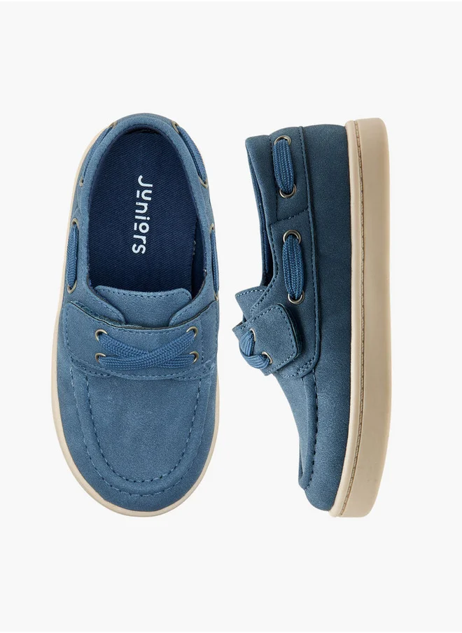 جونيورز Lace Detail Slip-On Loafers