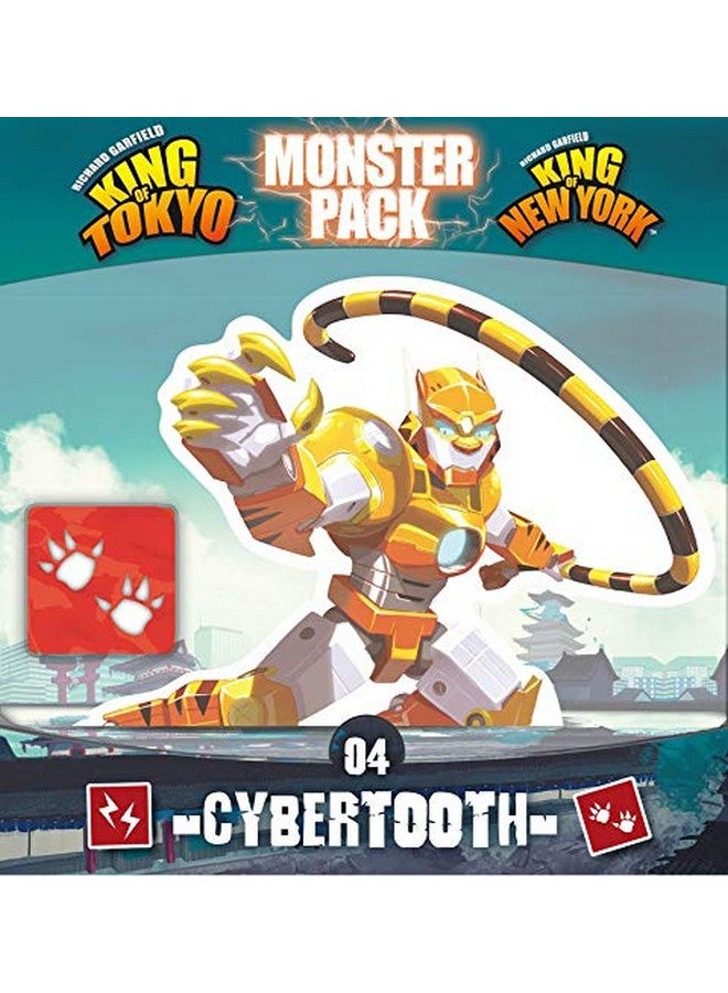 iello : Monster Pack #4 Cybertooth, Brings New Game Mechanic, Compatible With All Existing Monsters, 2 To 6 Players, Ages 8 And Up - Image 2
