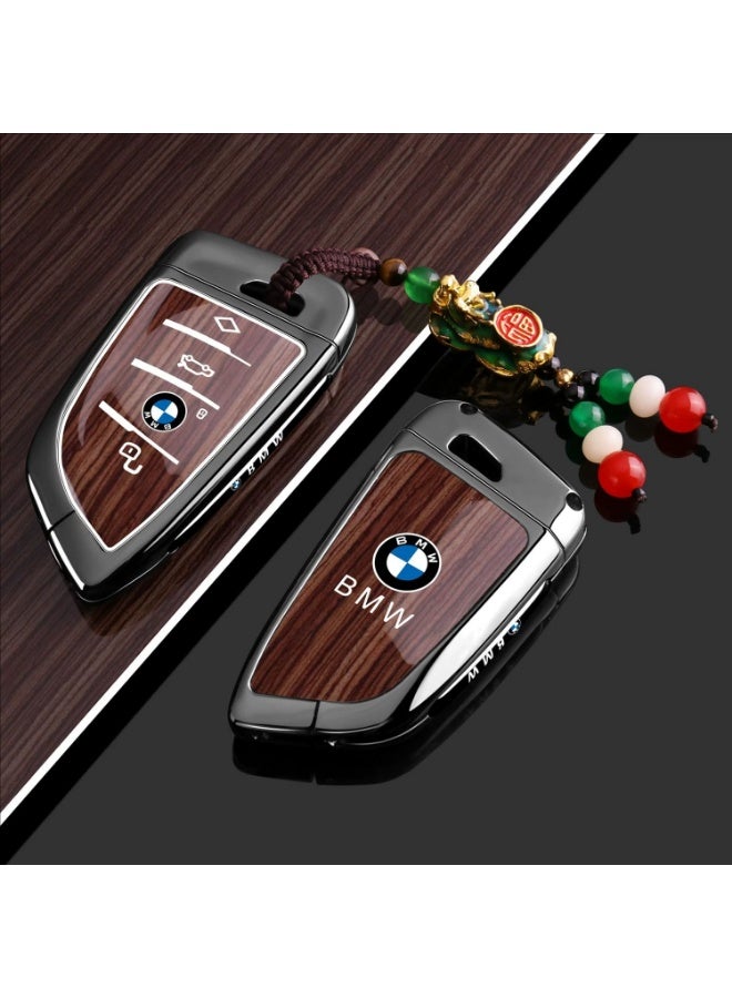 BMW High end car key protection cover suitable for BMW 5 Series/5257/3 Series 330/i7X1X3X5X6X7 car key shell case - Image 1