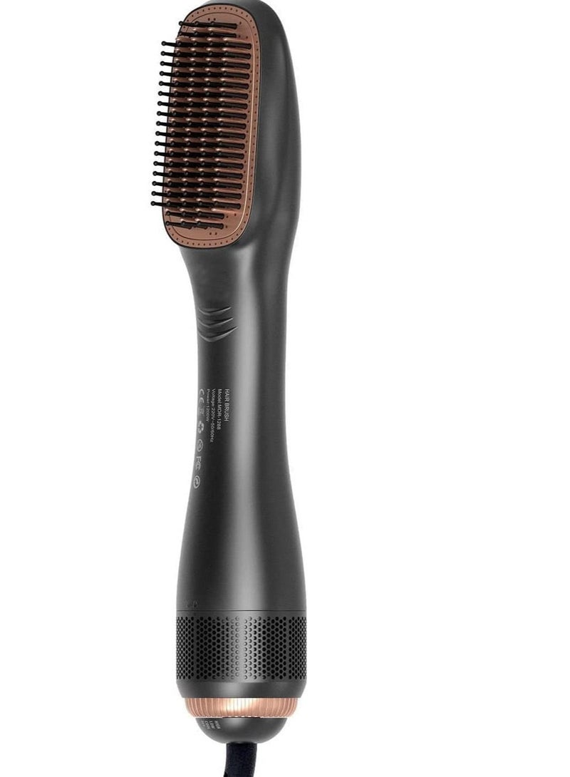 عام Ceramic Dryer And Styler 2 In 1 Black/Beige - Image 1