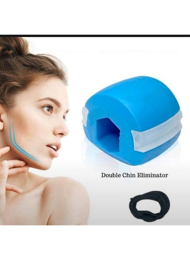 Spefez Jawline Exerciser Tool Men Jawline Shaper Jawline Exerciser Jawline Gum Jawline Exercise Jawline Chewing Gum Jawline Exerciser Tool Men 60 lbs Jawline Shaper For Men (a), Blue - Image 3