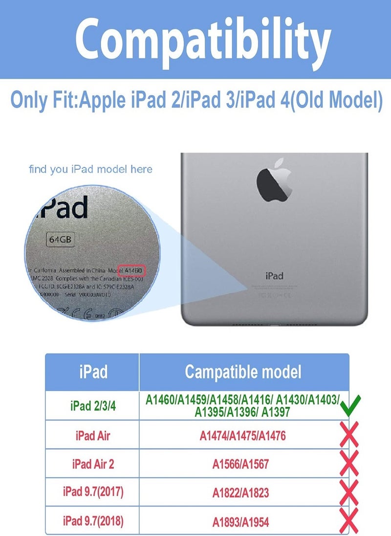 Kids style Protective rubber case for iPad 2/3/4 case cover - Image 3