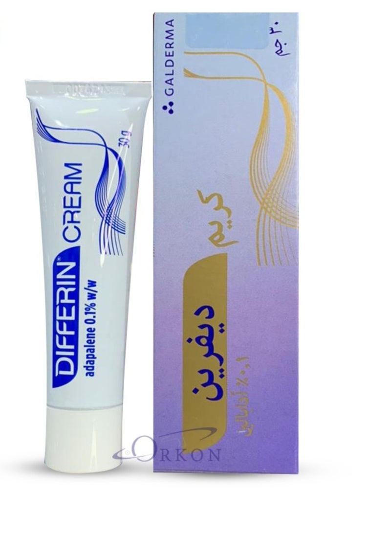 GALDERMA - Differin cream 0.1% 30 gm - Image 1