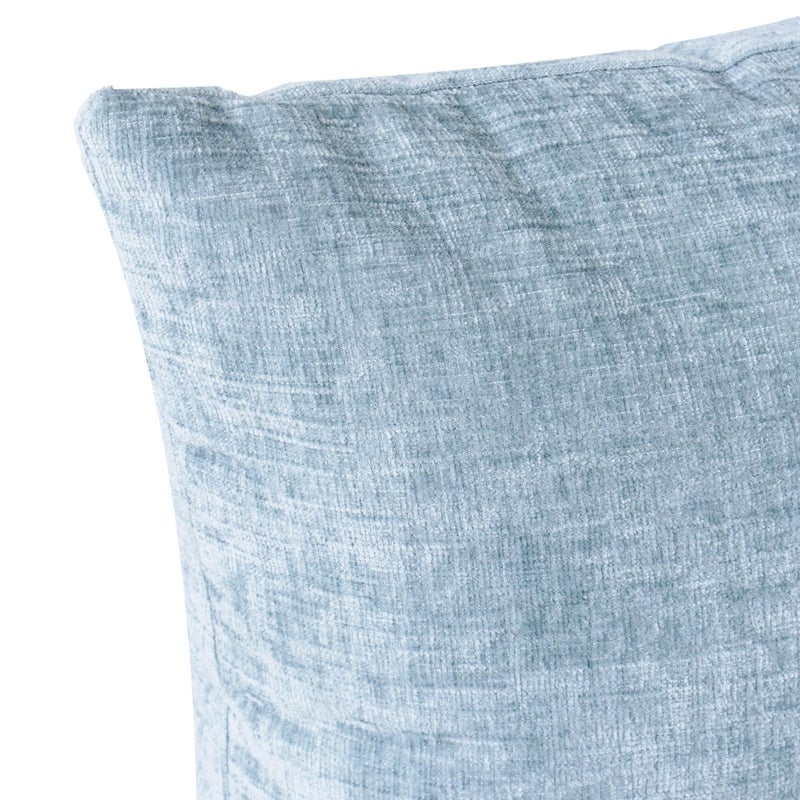 Eminence Home Nova Textured Filled Cushion with Down Alternative Filling Ultimate Comfort for Decorative Cushion Bed, Couch, Sofa and Supportive Use, Premium Square Pillow 48x48cm - Teal, 1 Piece - Image 2