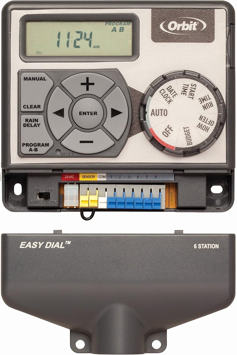 ORBIT 28966 Easy Dial 6-Station Indoor Sprinkler Controller - Image 3