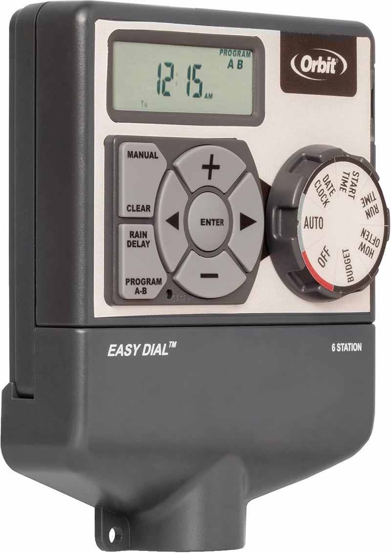 ORBIT 28966 Easy Dial 6-Station Indoor Sprinkler Controller - Image 2