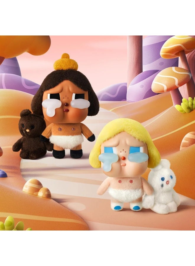 CRY BABY دمية بوب مارت كراي بيبي من الفينيل بوجه قماش، سلسلة مصنع الدموع، صندوق عشوائي - Image 3