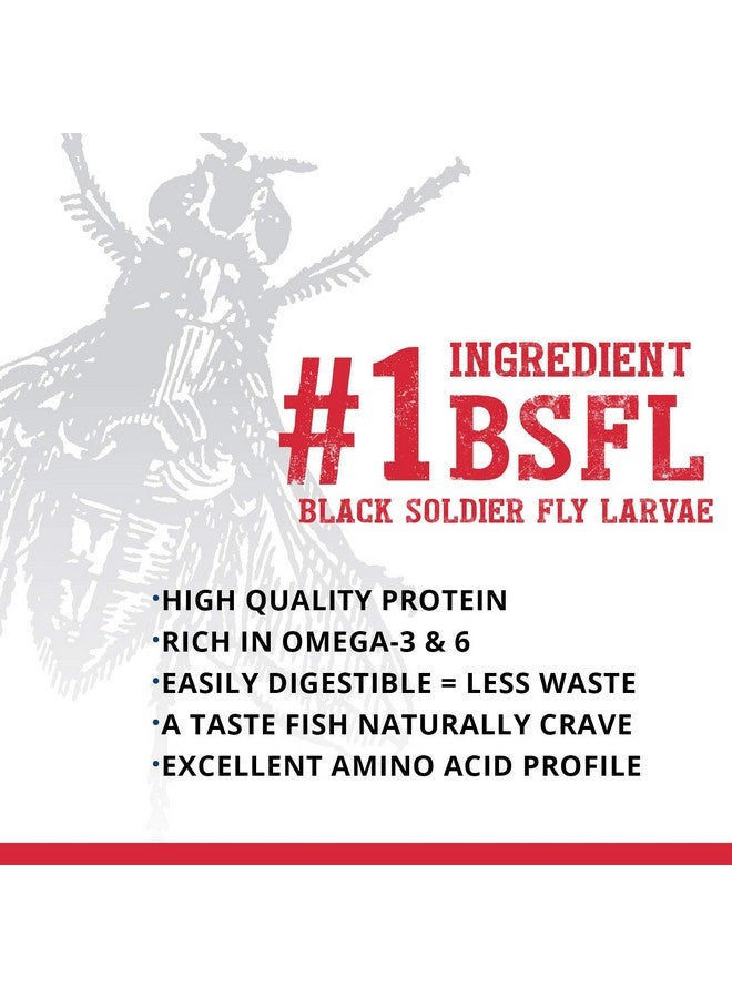 فلوفال طعام أسماك فلوفال باج بايتس للروبيان، حبيبات للأسماك الصغيرة والمتوسطة الحجم، 1.06 أونصة، A6931، بني - Image 4