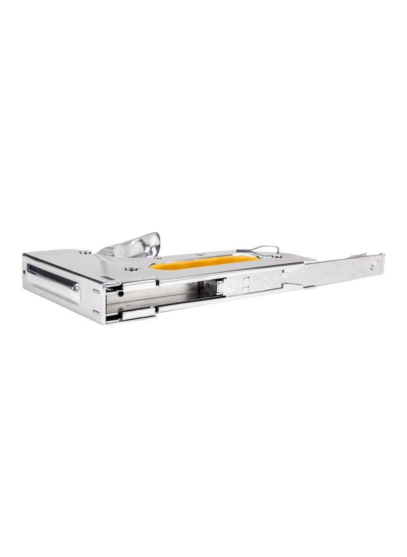 Deli - Deli ET35111 Tacker/Staple Gun – Silver, Tack Up to 14mm Thickness, Durable All-Metal Construction, Safe Lock Design - Image 1