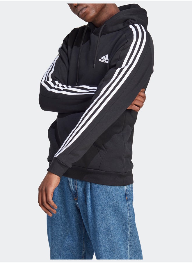 Adidas - Essentials Fleece 3-Stripes Hoodie - Image 1