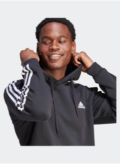 Adidas Essentials Fleece 3-Stripes Hoodie  - Image 5