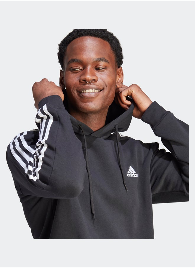 Adidas - Essentials Fleece 3-Stripes Hoodie - Image 1