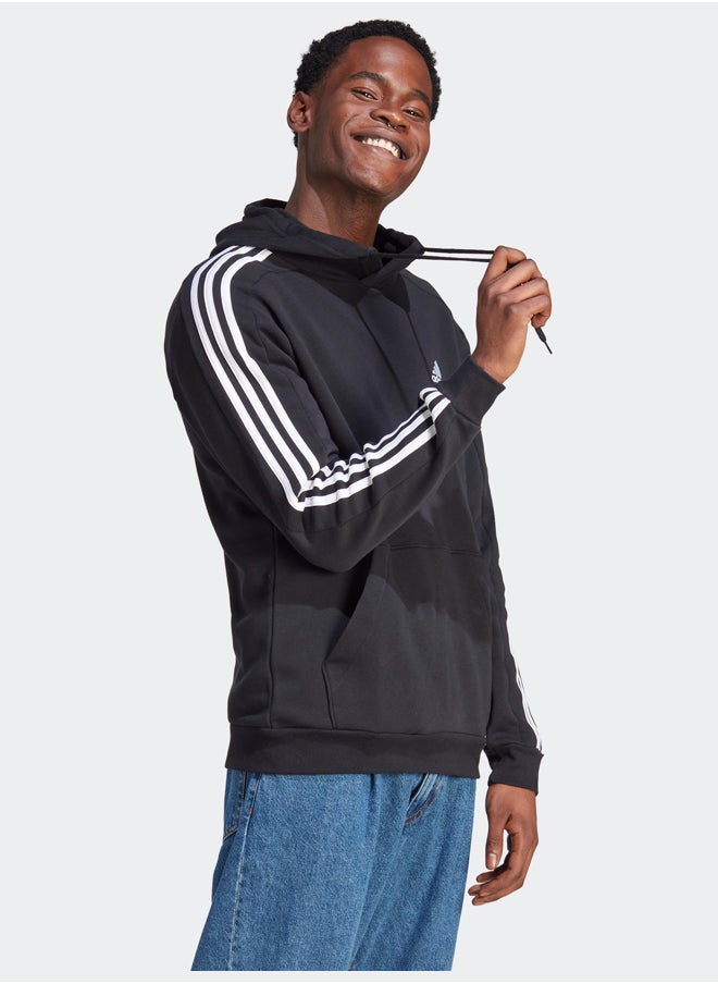 Adidas - Essentials Fleece 3-Stripes Hoodie - Image 1