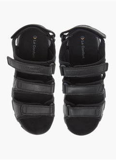 Le Confort Mens Strappy Sandals With Hook And Loop Closure  - Image 2