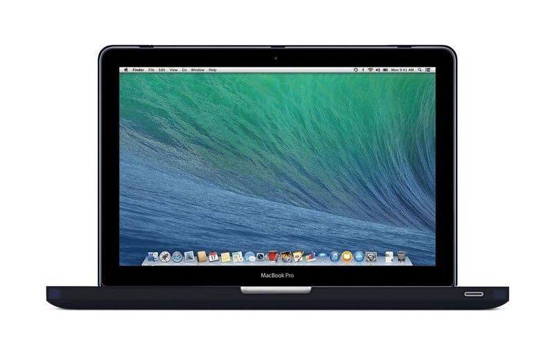 UESWILL 2in1 Smooth Soft Touch Matte Hard Shell Case with Silicone Keyboard Cover Compatible with MacBook Pro 13 inch with CD-ROM (Non-Retina) (Model A1278) + Microfibre Cleaning Cloth, Black - Image 4