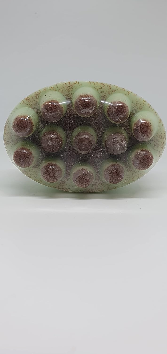 Sciian Massage BarWalnut shell scrubLemon Honey OatsCinnamon Coffee soaps Pack of 12 - Image 3