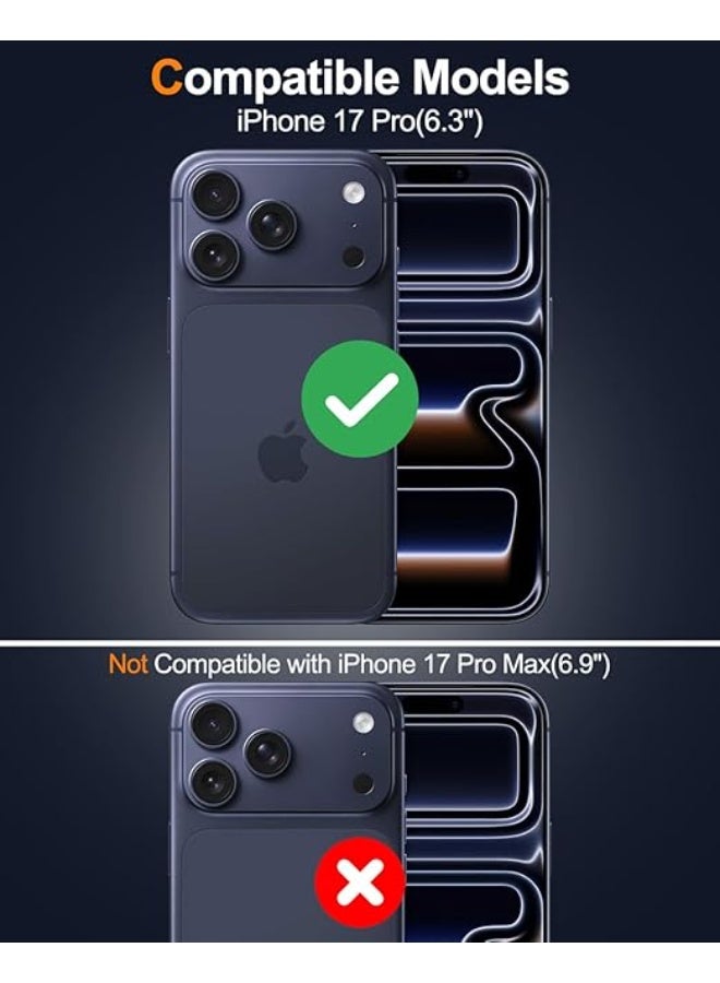 إينيكس جراب شفاف لهاتف iPhone 17 Pro مصنوع من السيليكون المرن الناعم المقاوم للصدمات ومصنوع من مادة TPU المطاطية الشفافة، متوافق مع هاتف 17 Pro شفاف - Image 2