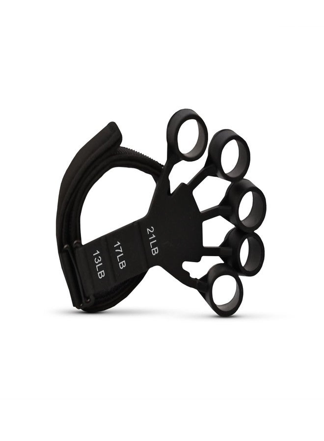 Q DEVICES Hand Grip Strengthener & Finger Exerciser (3 Resistance Levels: 13, 17, 21lb) - Adjustable Silicone Grip Strength Trainer for Arthritis Relief, Carpal Tunnel, Athletes & Musicians - Image 1