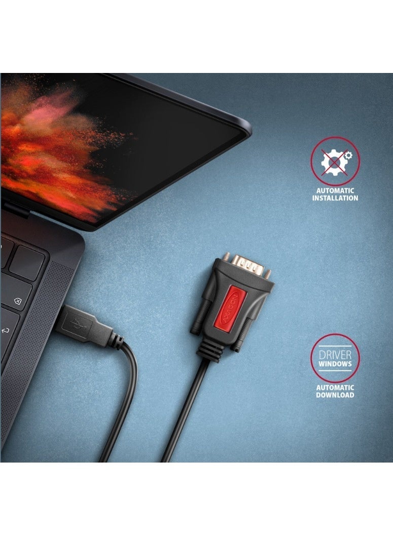 USB 2.0 to RS232 Serial Cable DB9 9-Pin COM Port Converter with PL2303 Chip - Image 3