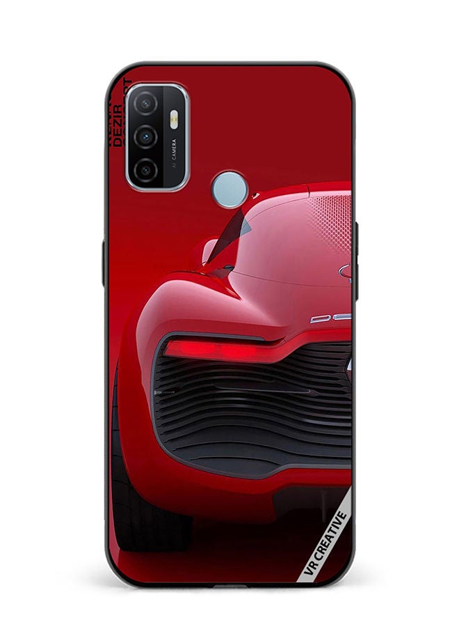 VR CREATIVE Protective Case Cover For Oppo A53 Car Design Multicolour - Image 1