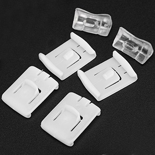 Anxingo مشابك حزام الأمان بديل دليل انزلاق المقعد لسيارات فولكس فاجن VW MK1 MK2 MK3 رابيت جولف كورادو (مجموعة من 2) - Image 5