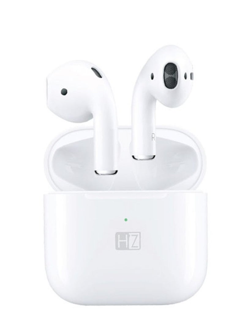HEATZ - ZB91 Mini TWS Semi In-Ear Earphones Wireless Earbuds With Power Box And Protective Cover Standard Version White - Image 1