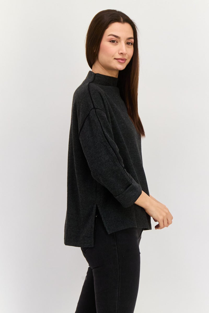 ESPRIT نساء رقبة قمعية منسوجة 3 - Image 4