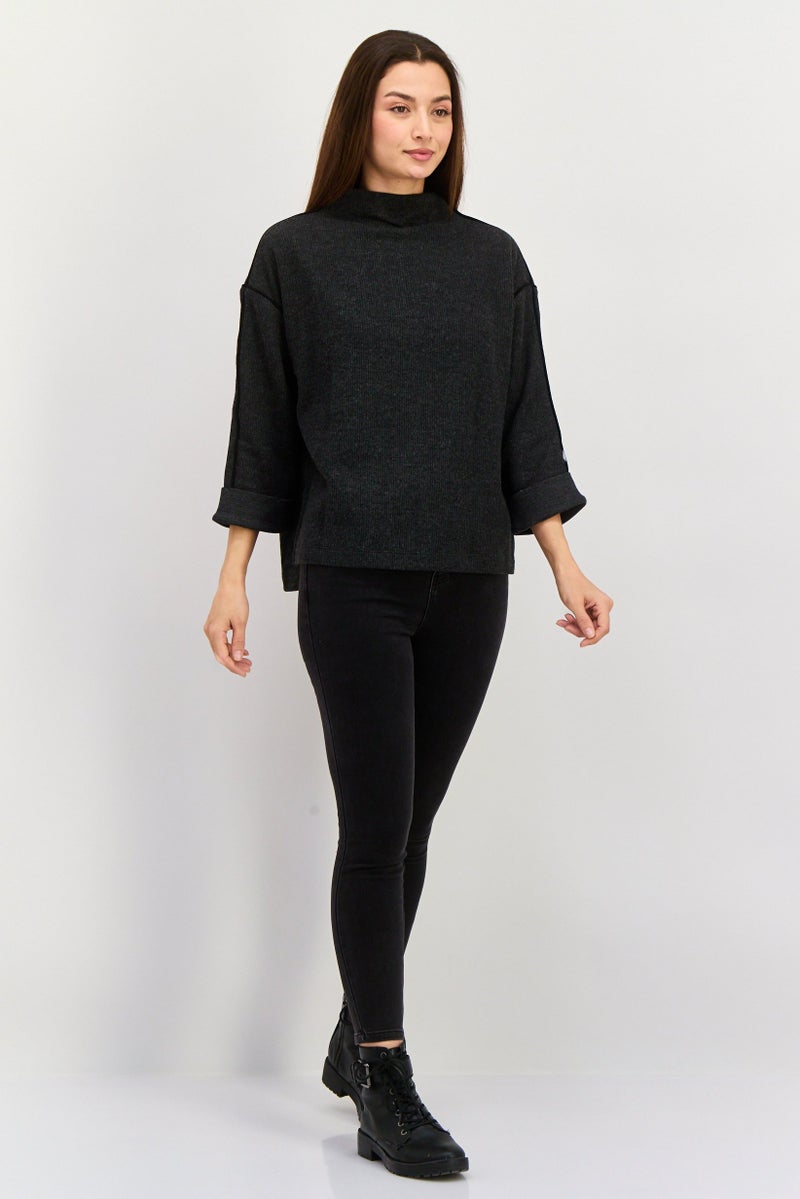 ESPRIT نساء رقبة قمعية منسوجة 3 - Image 2