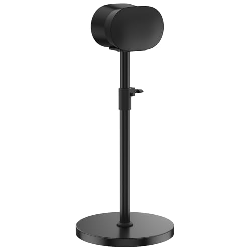 Chunxiao Heavy-Duty Speaker Stand for Sonos Era 300 Stand Black with Cable Management - Height Adjustable from 33.4" to 40.5" - Surround Sound Speaker Stands for Sonos Era 300 Speaker Stand, 1 Pack - Image 1