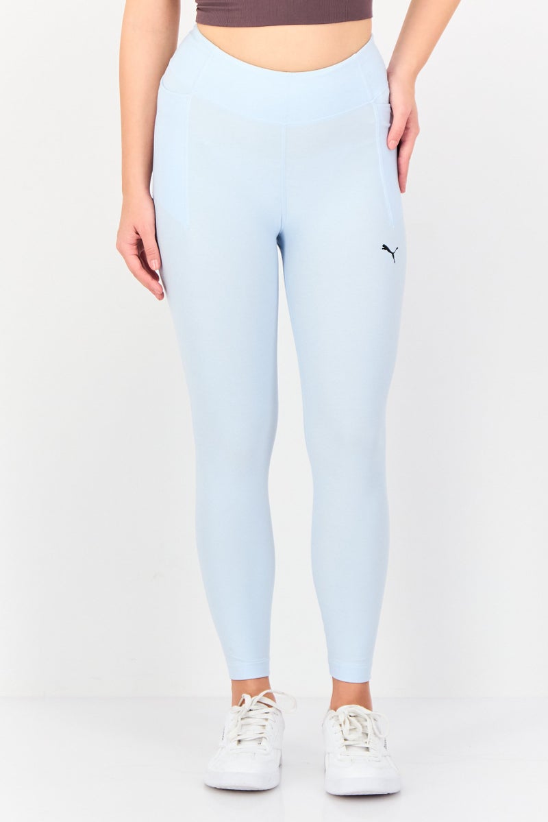 PUMA Women Sportswear Fit Training Legging, Light Blue - Image 1
