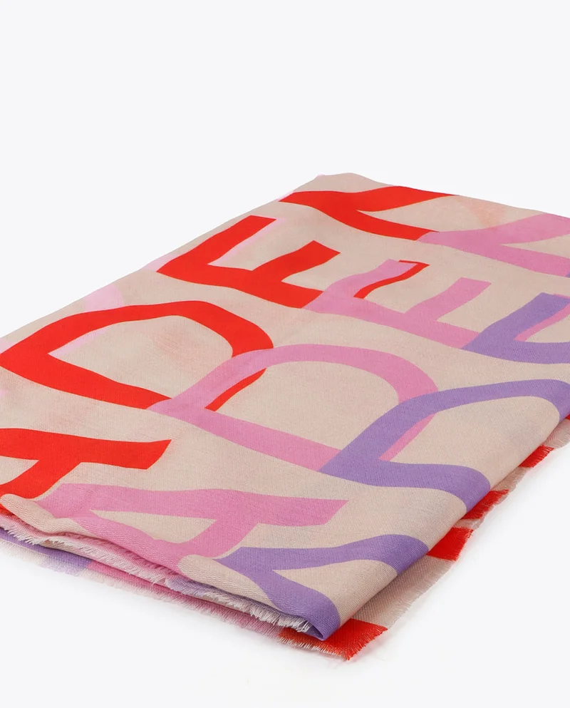 Lola Casademunt Logomania Scarf