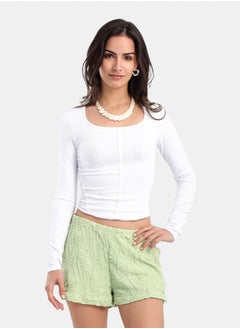 Square Neck Corset Top