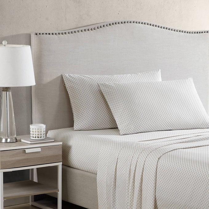 FULL SHEETS COTTON PERCALE BEDDING SET CRISP COOL IDEAL BEDDING SET MILLSTONE FULL
