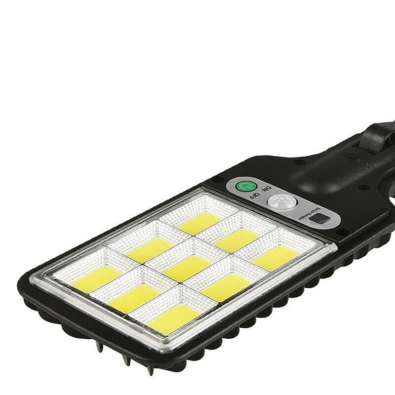 Cross-border new outdoor LED solar wall light human body induction garden light home wall lighting remote control street light 616-4 solar street light (with remote control) - Image 1