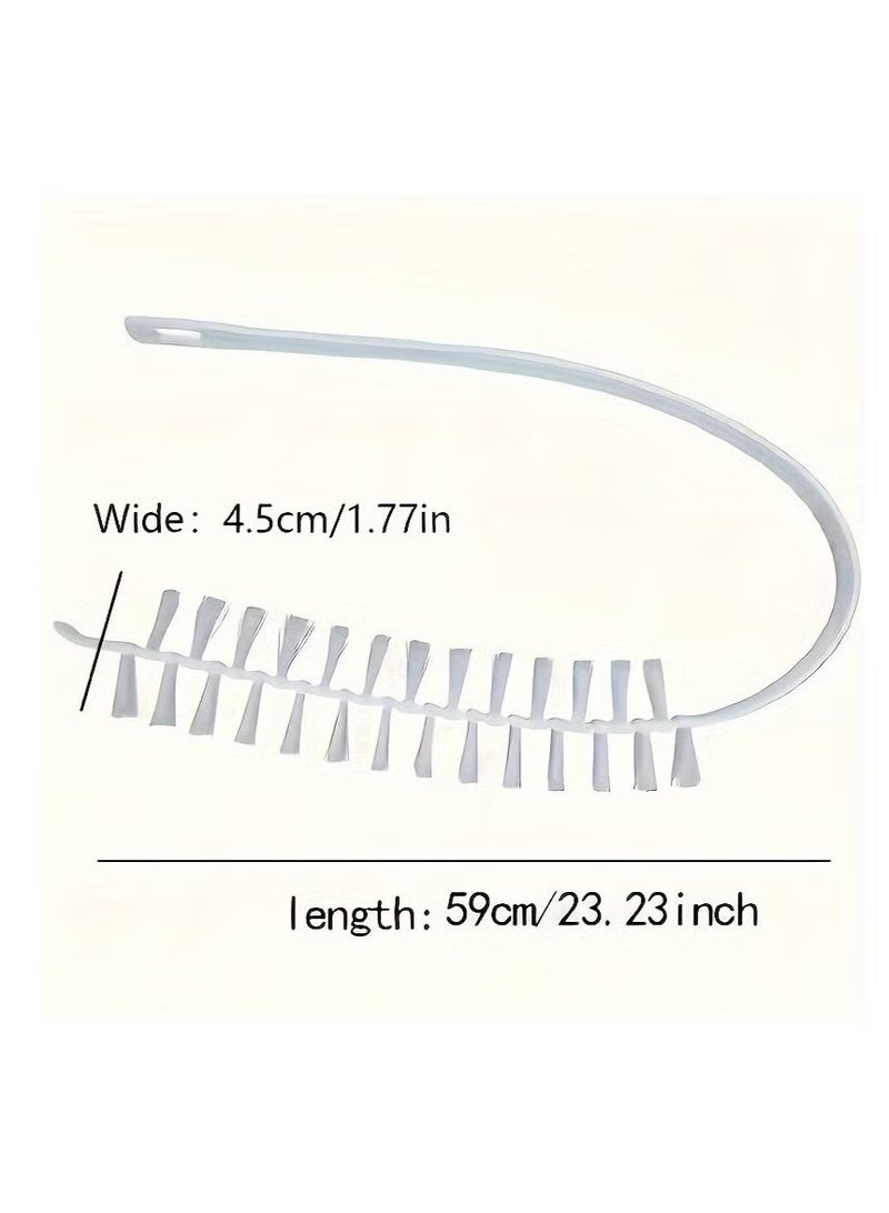 GMORO 2Pcs Washing Machine Cleaning Brush, Washing Machine Brush Washing Machine Cleaner Front Load Washer Cleaner Brush Load Washer Cleaner Drum Washing Machine Cleaning Tools Washing Machine Brush - Image 4