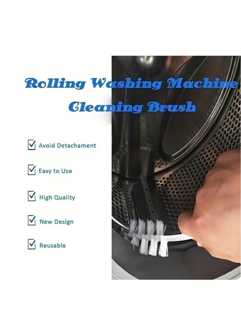 GMORO 2Pcs Washing Machine Cleaning Brush, Washing Machine Brush Washing Machine Cleaner Front Load Washer Cleaner Brush Load Washer Cleaner Drum Washing Machine Cleaning Tools Washing Machine Brush - Image 3