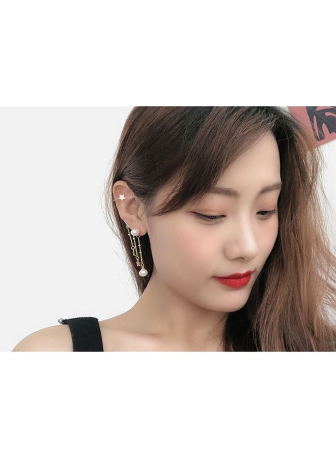 J&J Star Aesthetic Cuff Earrings - Image 5