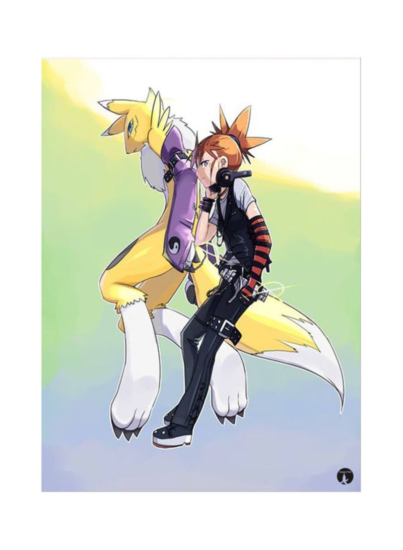 RKN The Anime Digim0n Mouse Pad Multicolor