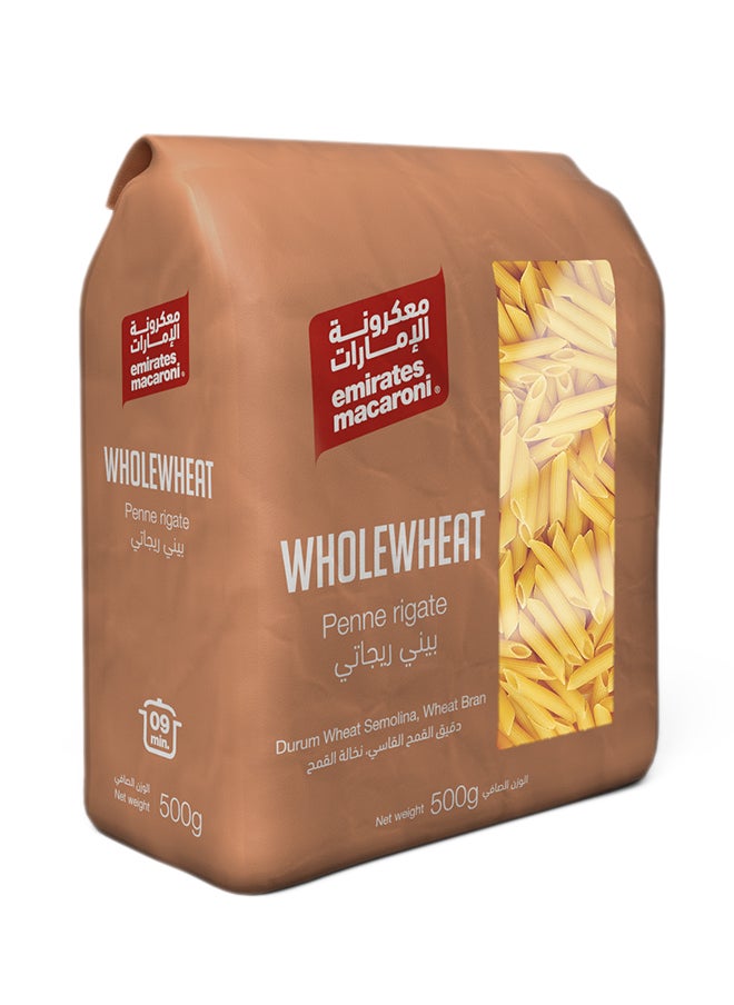Emirates Macaroni - Wholewheat Penne Rigate 500g - Image 1