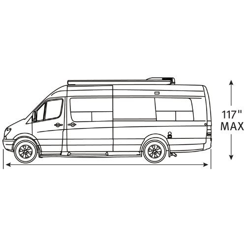 Classic Accessories Over Drive RV Dual Axle Wheel Cover, Wheels up to 27"DIA, Grey - Image 5