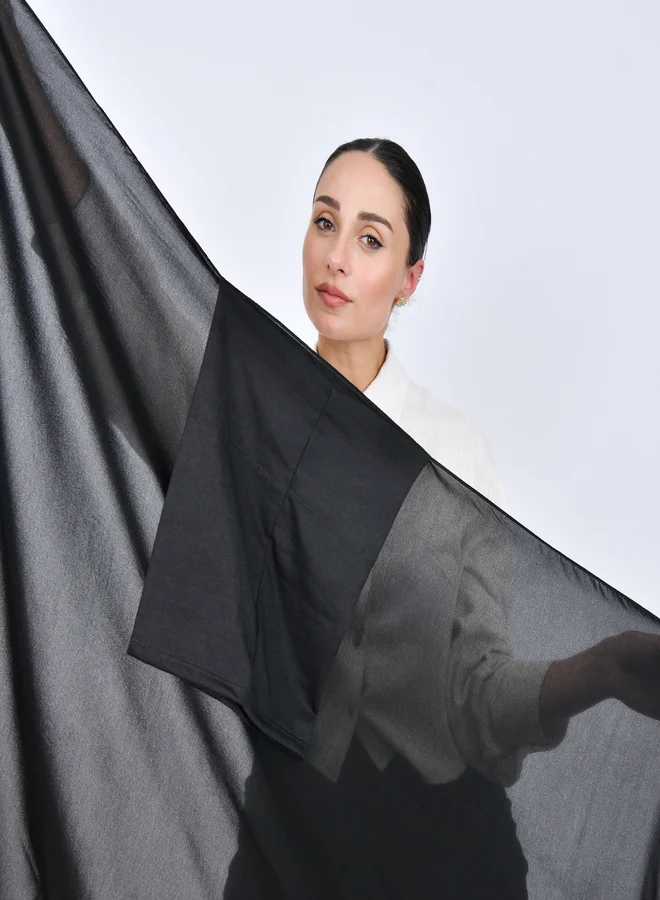 HAWRAA ABAYA Cotton scarf with hat