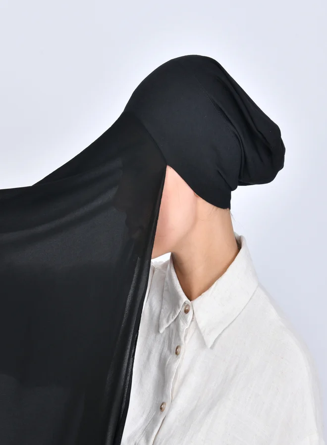 HAWRAA ABAYA Cotton scarf with hat