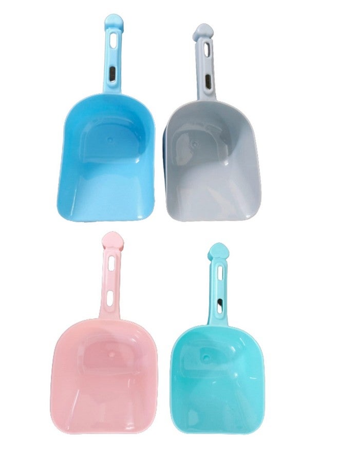 CSM Multipurpose Plastic Scoop | Plastic Scoops for Grain, Flour, Sugar (Pack of 4) - Image 2