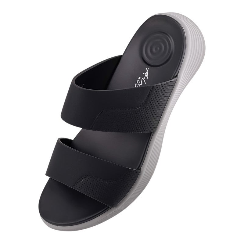 النهام صندل عربي يدوي الصنع للرجال من Al Nahham | شبشب رجالي خارجي | شبشب مفتوح من الأمام للاستخدام اليومي | جلد عربي أصلي| تصميم عربي جديد | نعل داخلي مطابق للون| مريح وخفيف الوزن - Image 3