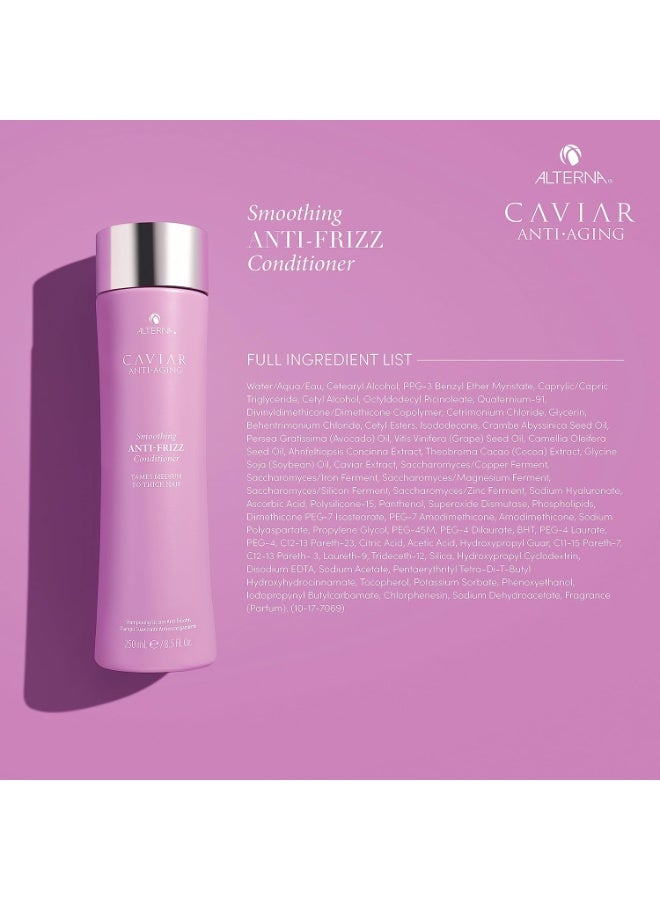 Alterna Caviar Smoothing Anti-Frizz Conditioner 250ml - Image 4
